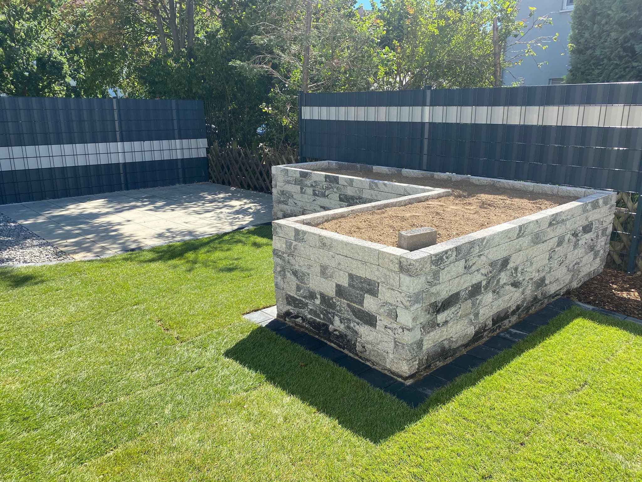 Gartenarbeit Beispiel